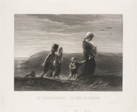 TvB G 1751
<br/>
De vissersweduwe
<br/>
<em>Kesteren, Christiaan Lodewijk van (1832-1897)</em>